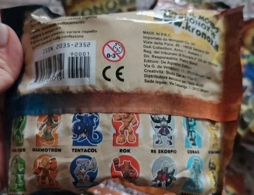 Kronox Warriors of Time De Agostini Characters Lot 30 Sealed Bags - Picture 2 of 2