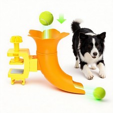 Lancia palline self-service per cani - materiale PP durevole per divertimento interno ed esterno-US