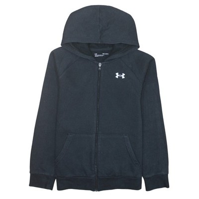 Under armour Hoodie Jungen UK-Größe 13 14 Jahre schwarz durchgehender Reißverschluss