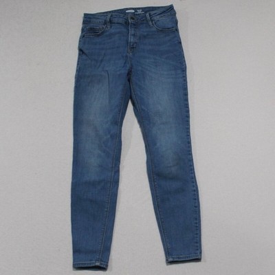 Old Navy Women Blue Jeans Rock Star Super Skinny High Rise Size 6