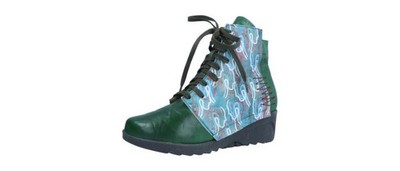 Clamp Damen Stiefelette Evina grün komb. (Grün) EVINA