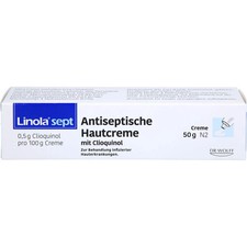LINOLA sept Antiseptische Hautcreme mit Clioquinol 50 g PZN18312651
