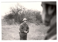 X6- Foto * Kampftruppen der NVA * Im Gel&auml;nde * 60iger
