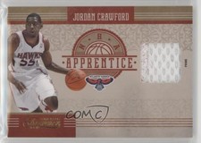 2010 Timeless Treasures NBA Apprentice Materials Prime 12/25 Jordan Crawford 1l2