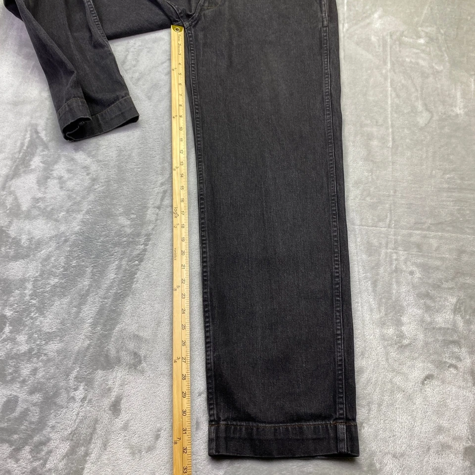 Polo Jeans Ralph Lauren Men Denim Jeans Sz 33 Grunge AWO-RL 68337 Military - Image 3 of 4