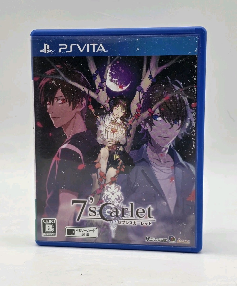 7'scarlet Limited Edition PSV PlayStation Vita Japan Game 66c for