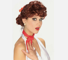 Costume Wigs 50's Housewife Wig Auburn 60402 VGC