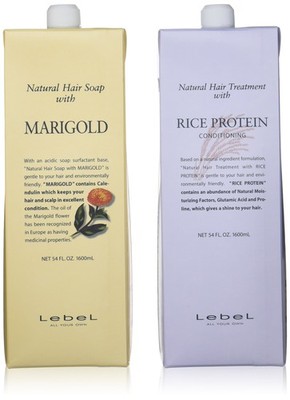 LEBEL Natural Hair Soap MG 1600ml Treat RP 1600ml Set