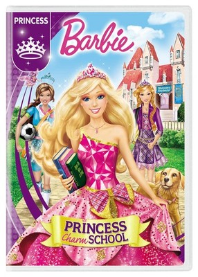 Barbie Princess Charm School DVD Diana Kaarina NEW