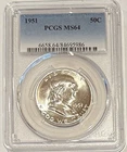 Uncirculated Roll of PCGS Graded MS64 Franklin Half Dollars. READ DESCRIPTION