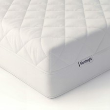Image of Silentnight Safe Nights Mattress Cot, Cot Bed Supportive Breathable Safe Fibres