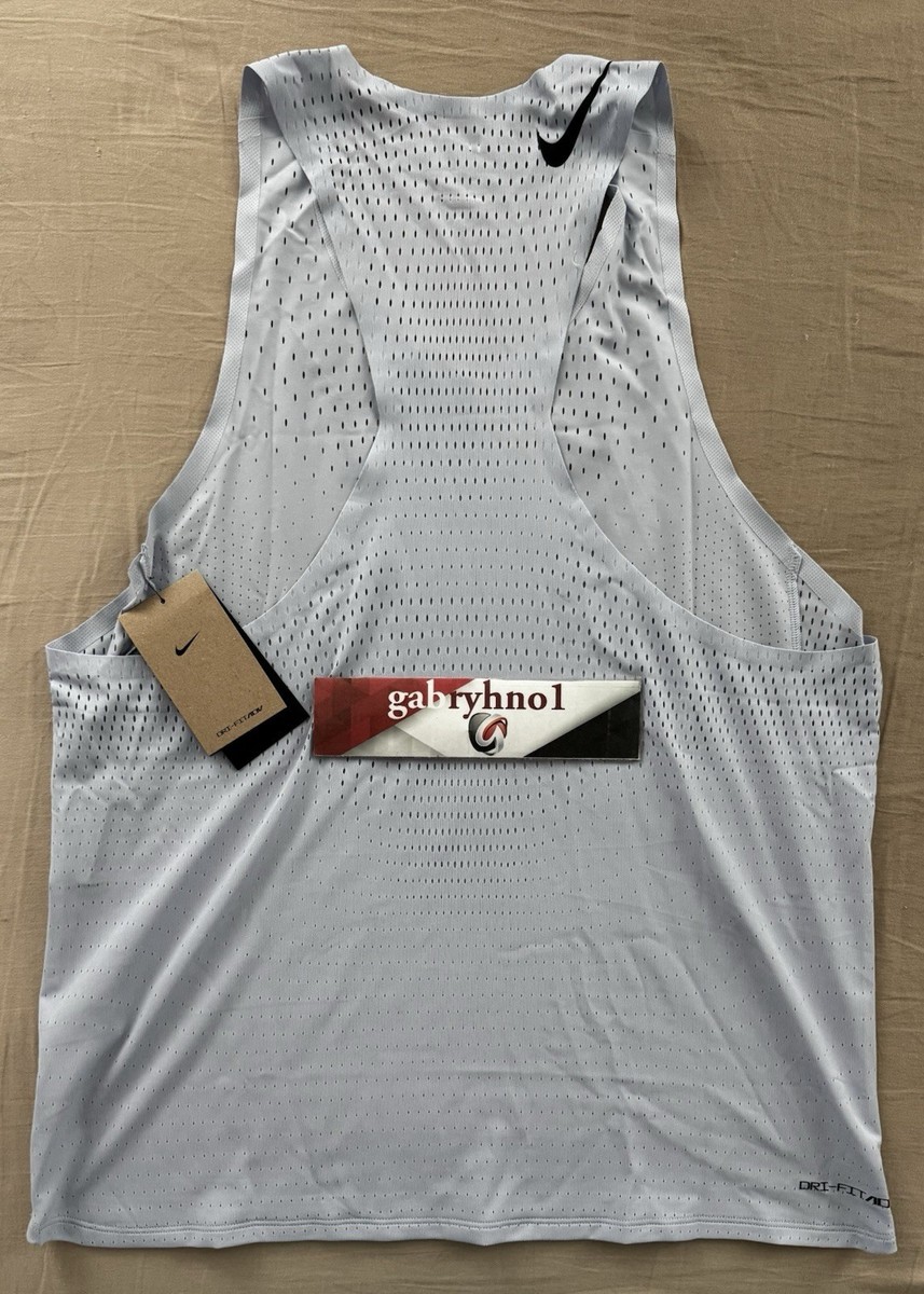 Nike DRI-FIT ADV Aeroswift Pro Elite Running Singlet Men's XS