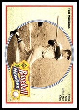 Ted Williams 1992 Upper Deck #34 Boston Red Sox FREE SHIPPING AutographDen