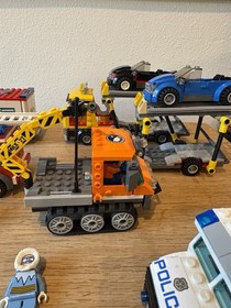 LEGO CITY Auto Transporter 60060 Crawler 60033 Fire 60023 Prisoner 60043 4437