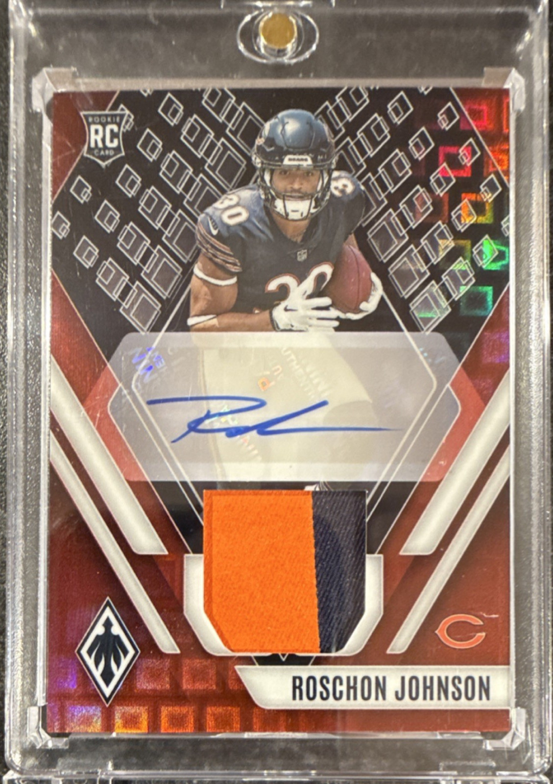 Roschon Johnson Panini Phoenix Rps Rookie Auto Jersey #RAJRJ Base