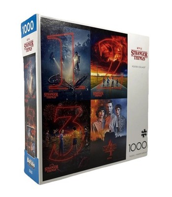 Stranger Things Poster Collage Jigsaw Puzzle 1000 Pc - New & Sealed