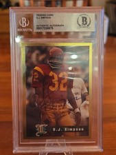 O.J. Simpson Cards, Rookie Card and Autographed Memorabilia Guide 5