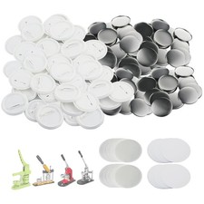 200 Sets 58mm Button Supplies for Button Maker Machine