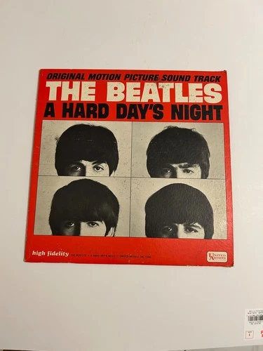 The Beatles “A Hard Day’s Night” Soundtrack LP 1964 United Artists Mono ual3366