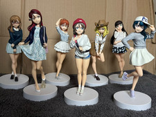 Love Live Sunshine Aqours - 7 Figuren Konvolut - Banpresto EXQ Anime Figuren Lot