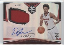 2021 Chronicles Draft Picks Limited Rookie Jersey 40/99 David Johnson Auto 05ol