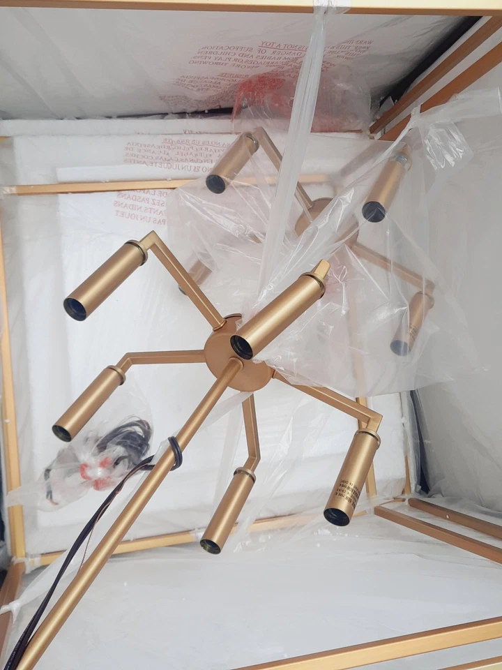 Z-Lite 457-10OBR-BRZ Euclid 10 Light 42" Wide Two Ti Olde Brass and Bronze *NEW* - Image 4 of 4