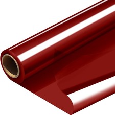 Red Cellophane Wrap Roll 16 Inch x 100 FT 3 Mil Thick For Gift Baskets New