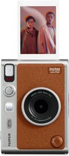 Fujifilm Instax Mini Evo Hybrid Instant Camera Brown Digital  Instant Print