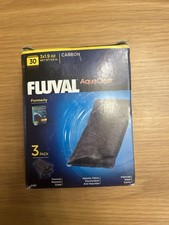 FLUVAL AQUACLEAR 50/200 ACTIVATED CARBON 3 PK 3 MONTHS CLEAN WATER A1384