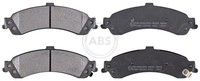 A.B.S. 38834 Bremsbelagsatz, Scheibenbremse For Cadillac Chevrolet