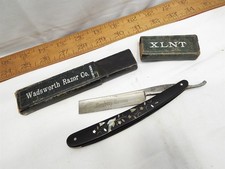 Straight Razor Wadsworth Razor MOP 5/8 Vanity Shaving Germany XLNT Hamburg Box