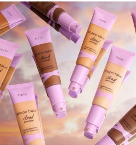Tarte Shape Tape Cloud Coverage SPF 15 Full Size 1 oz /30 ml (Choose Shade) - Picture 2 of 5