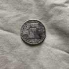 1954 Franklin Half Dollar 50c Silver Coin, United States Decent Condition