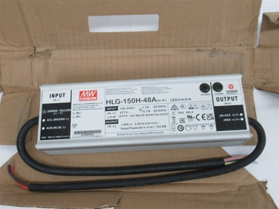 #ad Mean Well HLG 150H 48A LED Driver 48 VDC 3.2 Amp $38.00