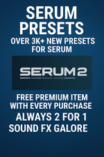 3k Fresh Presets for Serum Preset Packs Vol 1-6 Free bonus