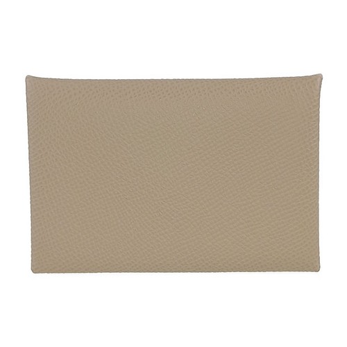 HERMES Hermes card case Calvi - Etoupe (brown) Epson unisex business card holder - Picture 3 of 8