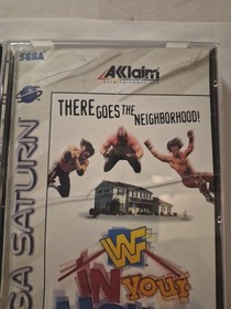 WWF: In Your House (Sega Saturn, 1996) Complete WiTh RaRe ReG CaRD 
