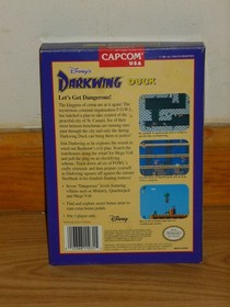 RARE NINTENDO NES DISNEY'S DARKWING DUCK  GAME CARTRIDGE IN GREAT CONDITION