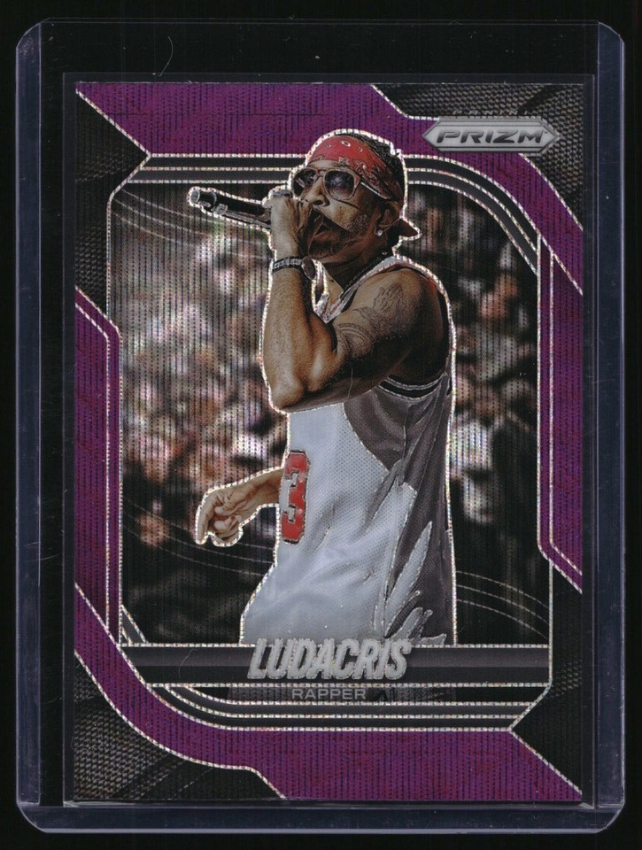 2025 -26 Panini Prizm Purple Wave Prizm #136 Ludacris 2025-26 Panini Prizm Purple Wave Prizm #136 Ludacris