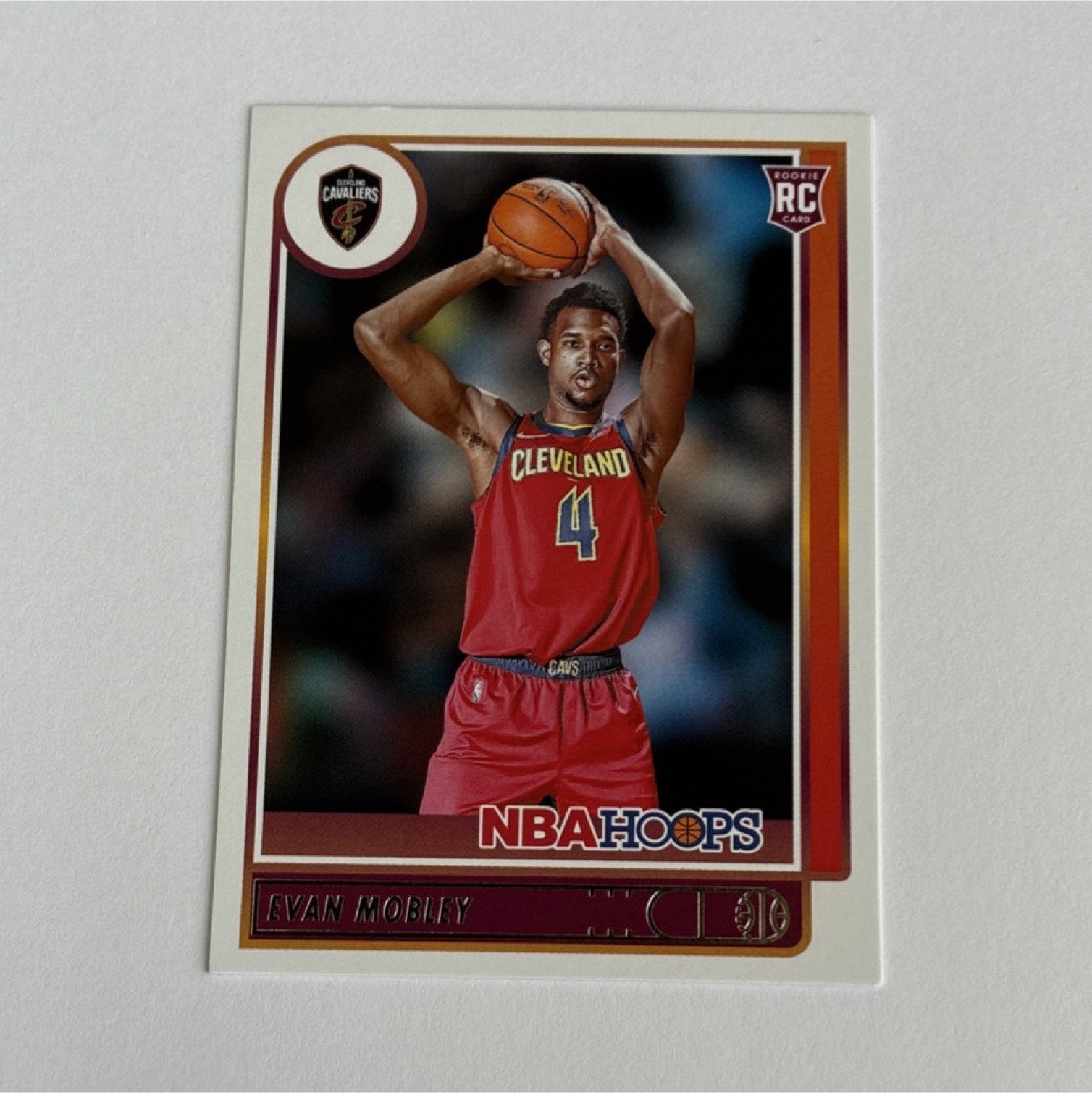 Panini 2021-22 NBA Hoops Evan Mobley Rookie #234 Cleveland Cavaliers Basketball