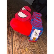 NWT vintage 2004 Spider-Man toddler slippers 9/10
