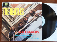 GET BACK The Beatles-Let It Be~Apple cover Rare German LP
