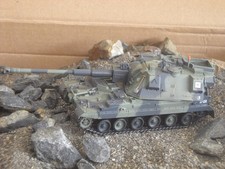 2C19 META-C 125MM  TANK WW2---DIECAST METAL & PLASTIC