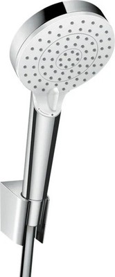 Hansgrohe Brauseset Crometta Vario EcoSmart chrom-weiß  Handbrause