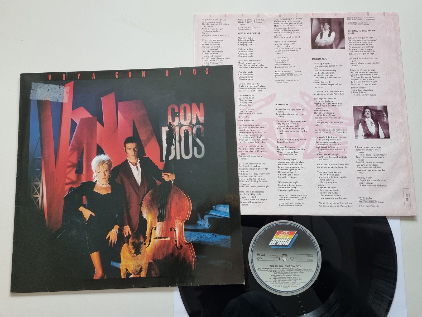 Vaya Con Dios - Same Vinyl LP Europe/ incl. Don't Cry For Louie