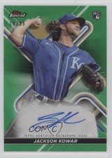 2022 Topps Finest Green Refractor 6/99 Jackson Kowar #FA-JK Auto 1at6