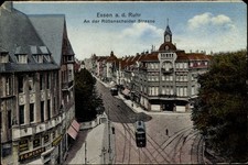 Ak Essen im Ruhrgebiet, Rüttenscheider Stra�...