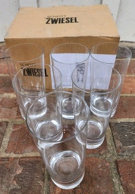 6 Pc Schott Zwiesel Basic Bar 13.1 oz. Beverage Tritan Crystal Glass by Fortessa
