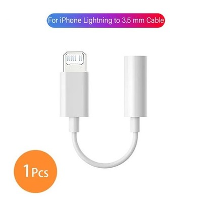 Aux Lightning Connector Iphone X Headphone Jack Adapter Original