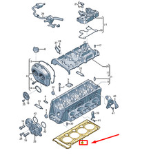 Joint de culasse Volkswagen GOLF